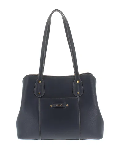 Shopping Liu Jo con tre scomparti blu