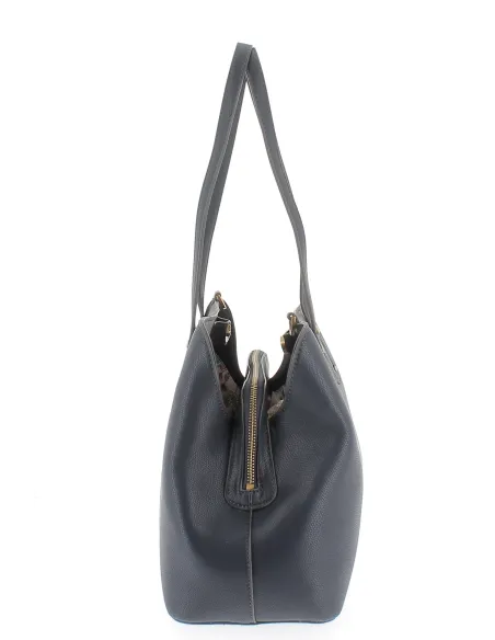 Shopping Liu Jo con tre scomparti blu