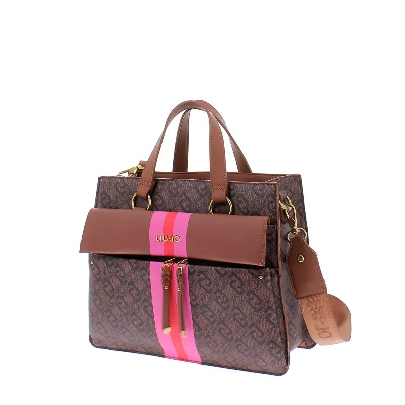 Liu Jo Handtasche mit abnehmbarem Schulterriemen, braun 2
