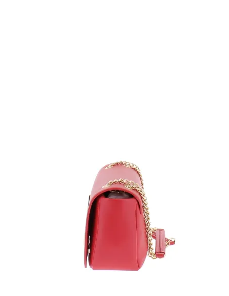 Borsa a spalla Moschino rossa