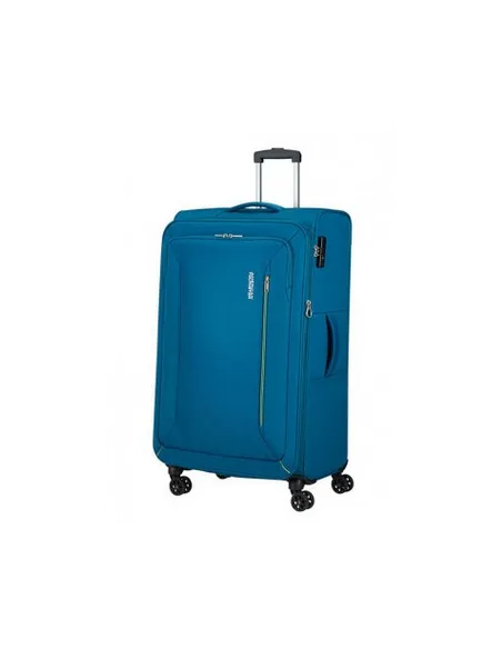 American Tourister Hyperspeed Großer, erweiterbarer Trolley teal