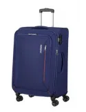 Ameican Tourister Hiperspeed expandable medium suitcase, blue