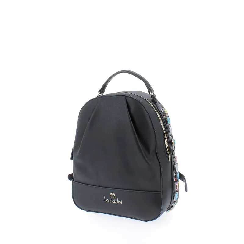 Braccialini Stones women's backpack, black 2