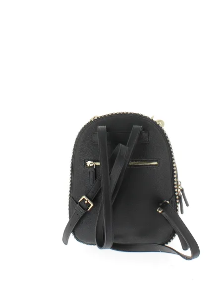 Braccialini Chain Women's backpack with two compartments, black