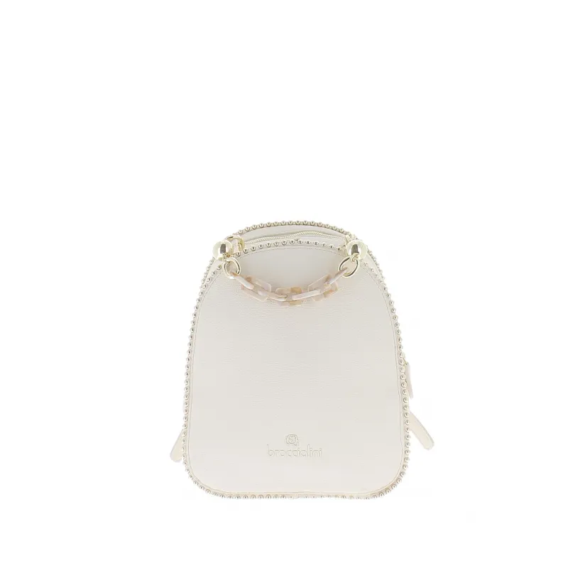 Braccialini Chain Women's backpack with two compartments,...