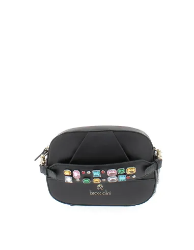 Borsa a tracolla Braccialini Stones nera