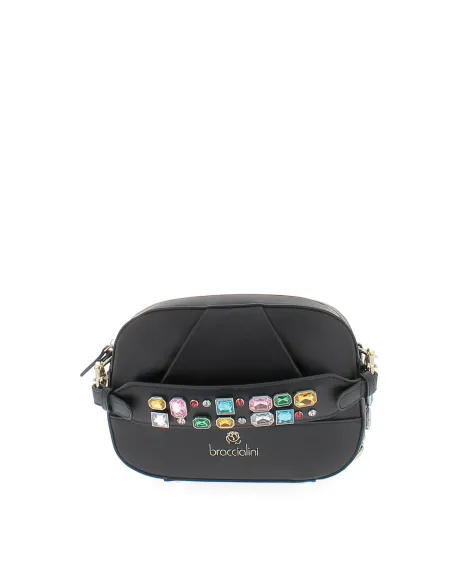 Borsa a tracolla Braccialini Stones nera