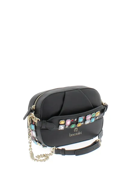 Borsa a tracolla Braccialini Stones nera