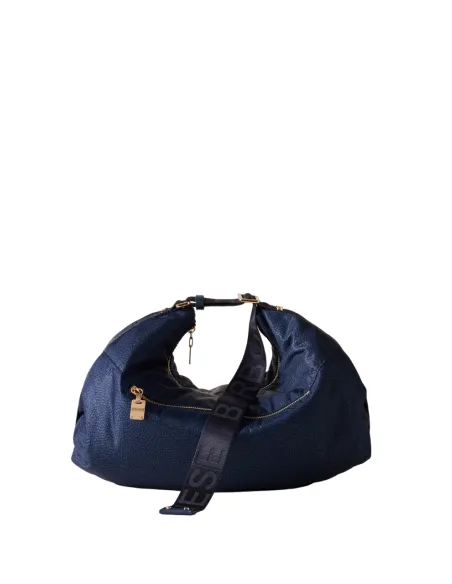 Borsa a spalla L Borbonese Blu