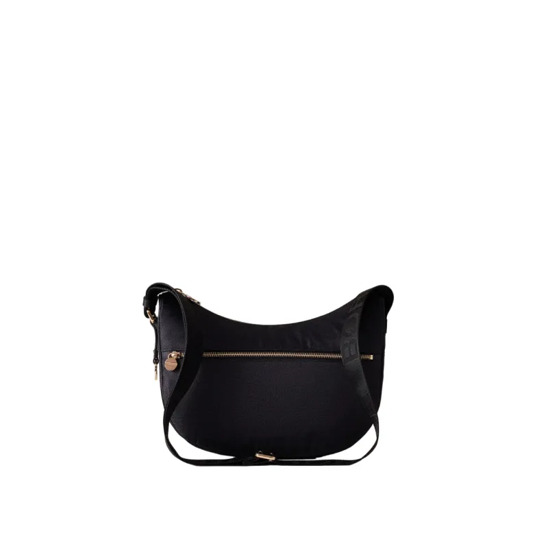 Borbonese luna bag small black