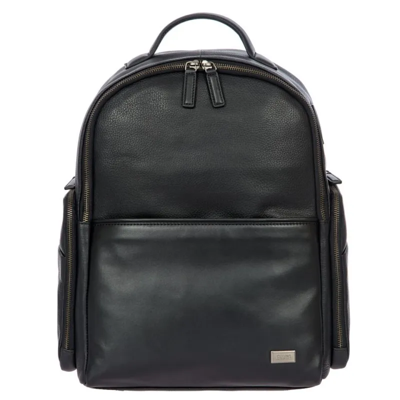 14"-Laptop-Lederrucksack Brics Torino