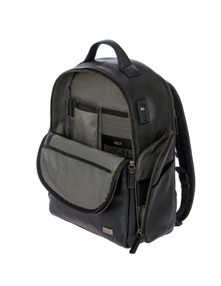 14"-Laptop-Lederrucksack Brics Torino