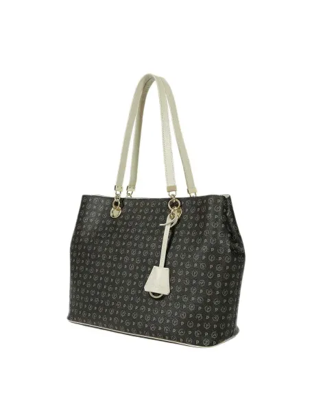 Shopping donna Pollini Heritage nero-avorio