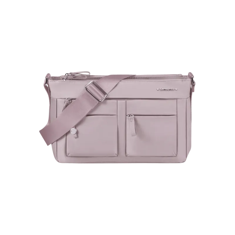 Bolso bandolera para mujer en tejido ligero con tres Samsonite Move, light taupe