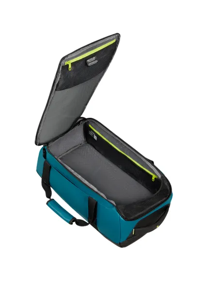 Samsonite Seesack mit Rucksackfunktion aus recyceltem Stoff, blu-lime