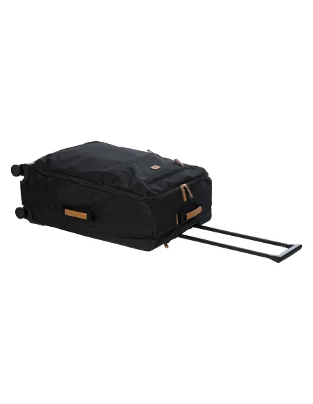 Mittelgroßer Trolley aus Recycling-Stoff Bric's X-Collection, schwarz