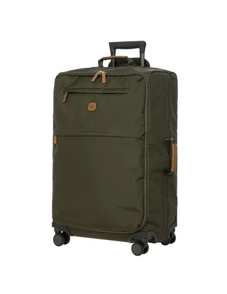 Bric's X-Collection medium trolley in recycled fabric, olive green