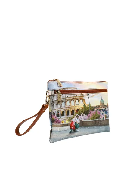 Ynot Pouch with removable handle, Italian Love