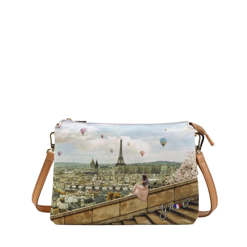 Ynot Crossbody bag with two compartments, Montgolfiere