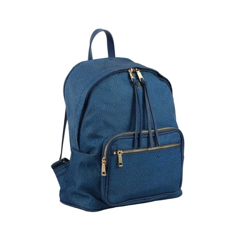 Zaino donna Ynote Cloud con tasca frontale, blue 2