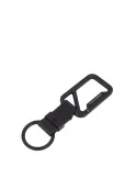 Piquadro Harper Key Ring with Snap Hook black