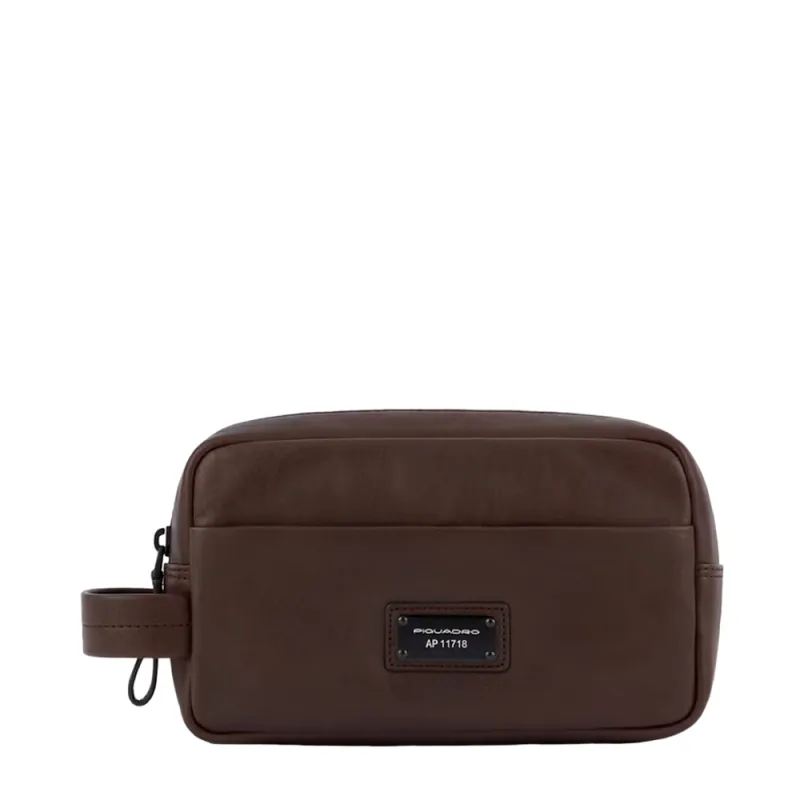 Piquadro Harper Herren Clutch, dunkelbraun