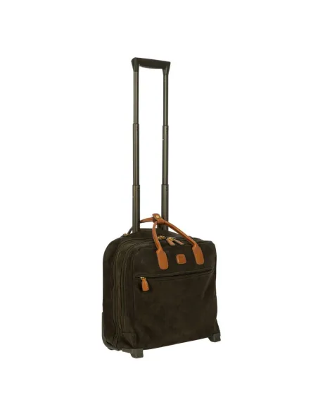 Bric's Life Wheeled Computer briefcase, olive green
