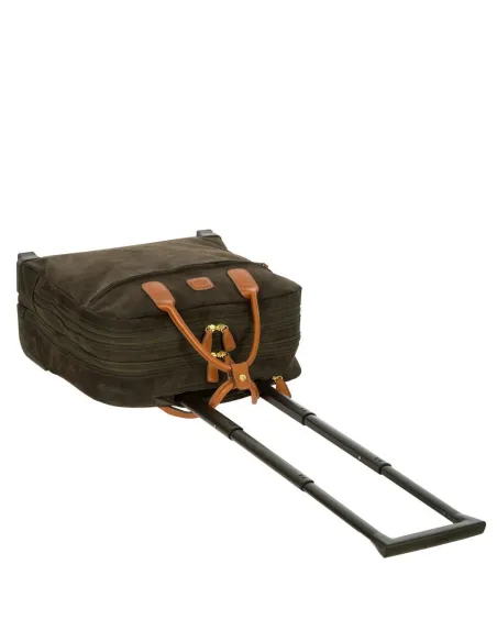 Bric's Life Wheeled Computer briefcase, olive green
