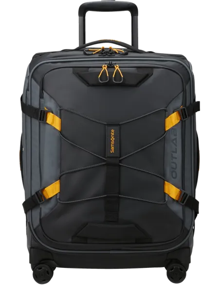 Samsonite Outlab Paradiver Softside spinner with TSA lock, Ozone Black