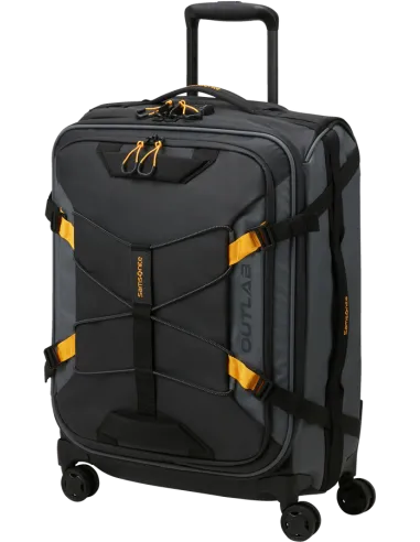 Samsonite Outlab Paradiver 4 rollen Trolley Koffer in HandgepackgroBe Ozone Black