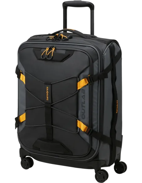 Samsonite Outlab Paradiver Softside spinner with TSA lock, Ozone Black