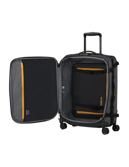 Samsonite Outlab Paradiver Softside spinner with TSA lock, Ozone Black