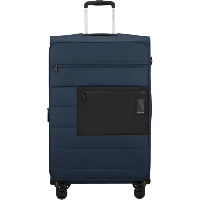 Trolley grande espandibile Samsonite Vaycay, blue