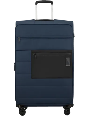 Trolley grande espandibile Samsonite Vaycay, blue