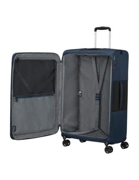 Samsonite Vaycay large expandable trolley suitcase, blue