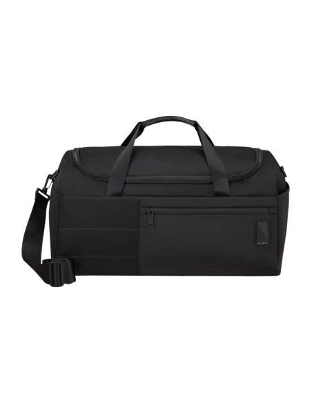 Borsone da viaggio in tessuto rigenerato Samsonite Vaycay, nero