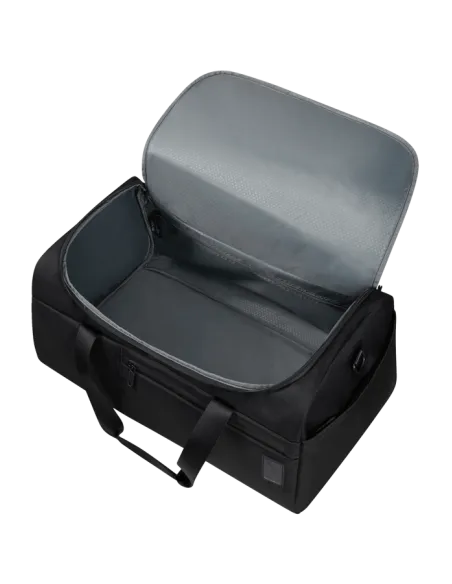 Borsone da viaggio in tessuto rigenerato Samsonite Vaycay, nero