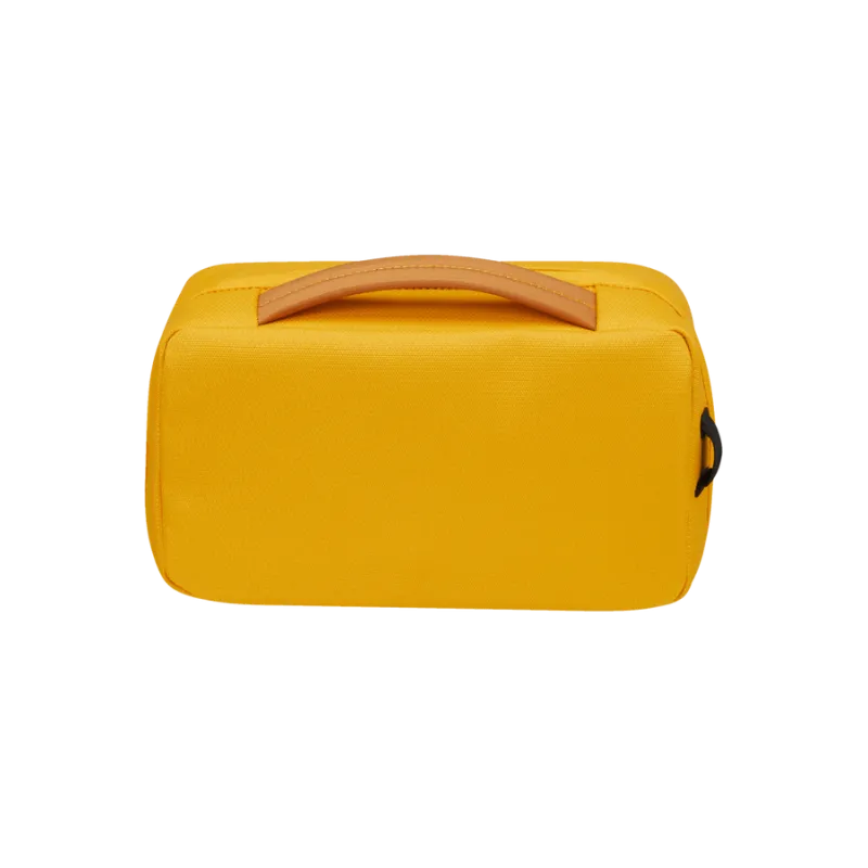 Yellow toiletry deals bag