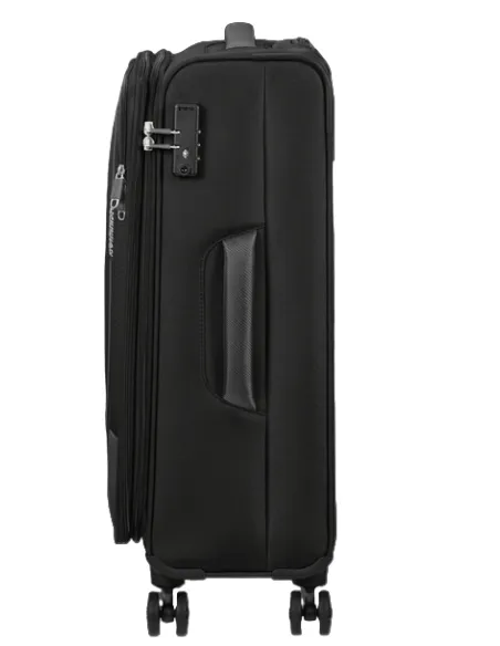 Trolley medio American Tourister Pulsonic, Asphalt Black