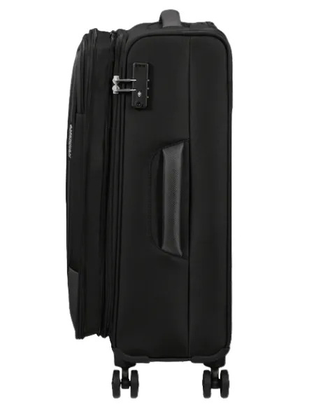 Mittlerer Trolley American Tourister Pulsonic, Asphalt Black