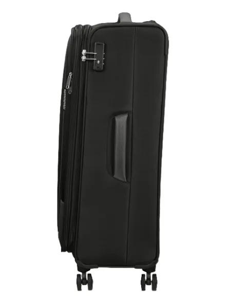 Trolley grande espandibile American Tourister Pulsonic, Asphalt Black