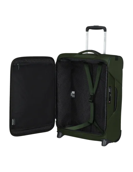 Samsonite Litebeam carry-on trolley with two wheels, green