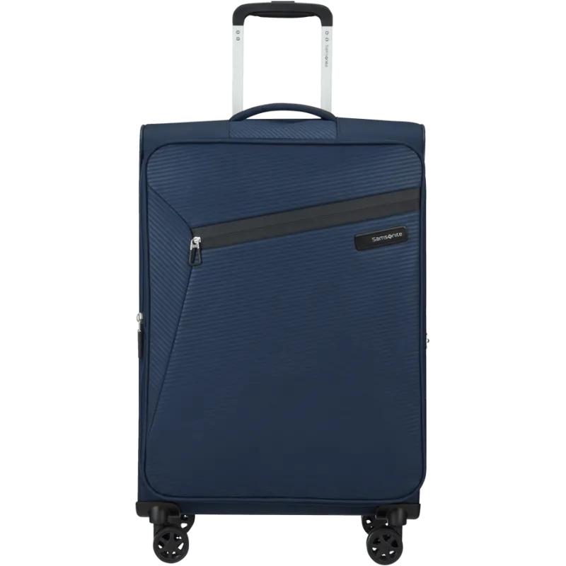 Samsonite Litebeam erweiterbarer mittelgroßer Koffer, blau