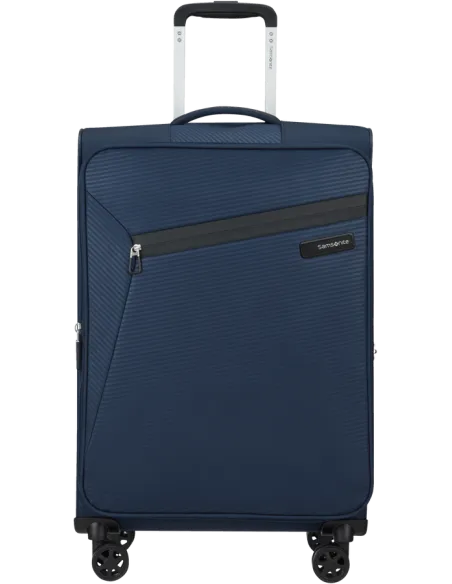 Samsonite Litebeam erweiterbarer mittelgroßer Koffer, blau