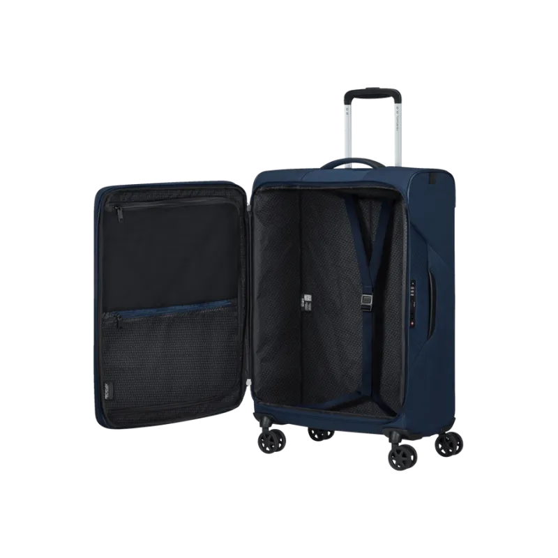 Samsonite Litebeam expandable medium trolley, blue 2