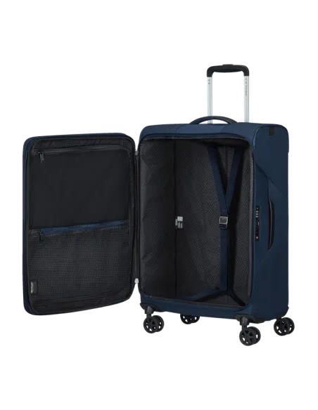 Samsonite Litebeam erweiterbarer mittelgroßer Koffer, blau