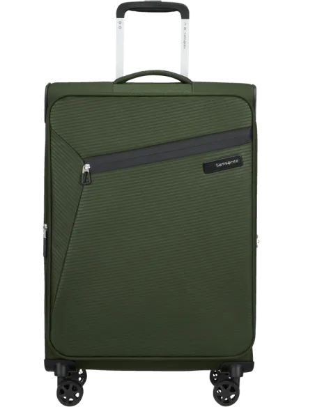 Trolley medio ultra leggero Samsonite Litebeam, verde