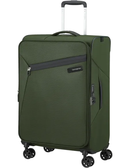 Samsonite Litebeam expandable medium trolley, green