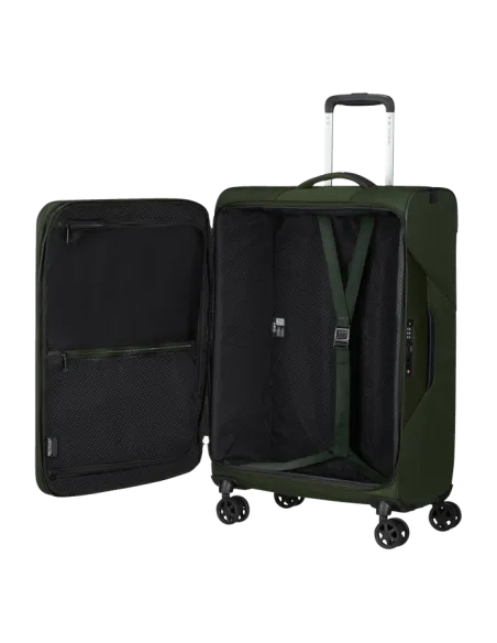 Samsonite Litebeam expandable medium trolley, green