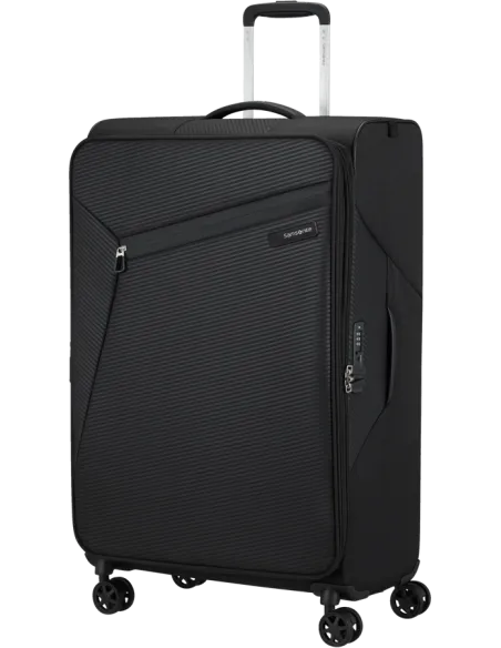 Samsonite Litebeam großer erweiterbarer Trolleykoffer, schwarz